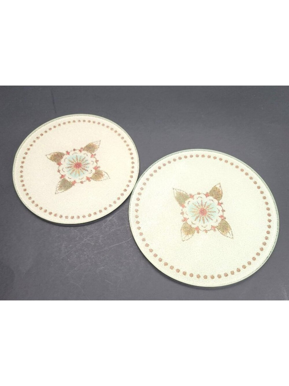 Glass Trivets Temp-tations Sonoma Small and Medium Hotplates Cottage PD044